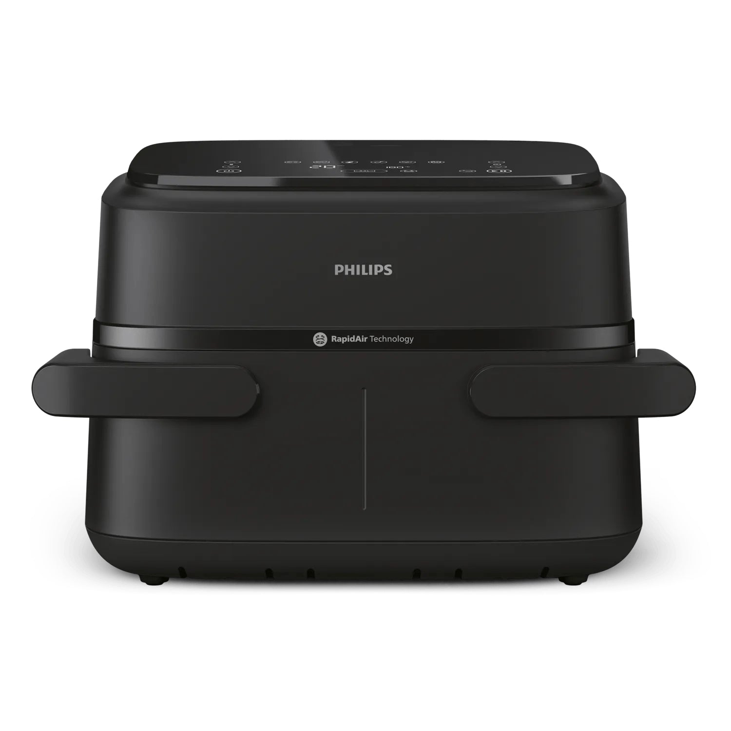 Philips Heissluftfritteuse NA150/00 – 7 l, Rapid Air & 8 Programme, 2450 W – schwarz