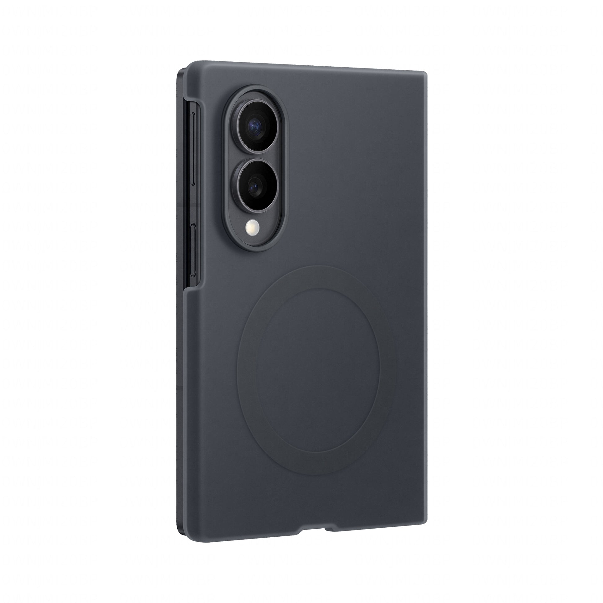 Samsung Backcover – für Samsung Z Fold8, Silikon, Schwarz