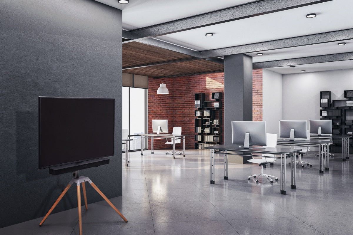 One For All Bodenständer – 32–70" – VESA 200×100–400×400 – bis 35 kg, Höhenverstellbar – WM7476