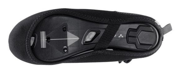 Vaude – Posta Fahrrad-Schuhüberzieher – Grösse 47–49 – Schwarz, winddicht, wasserfest, reflektierend