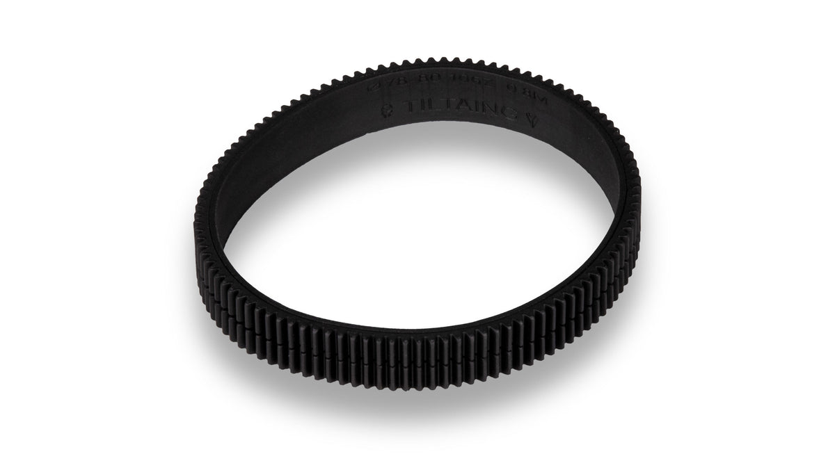 Tilta TA-FGR-7880 Fokus-Zahnkranz – nahtlos, Gummi – für Objektive mit 78–80 mm Filtergewinde