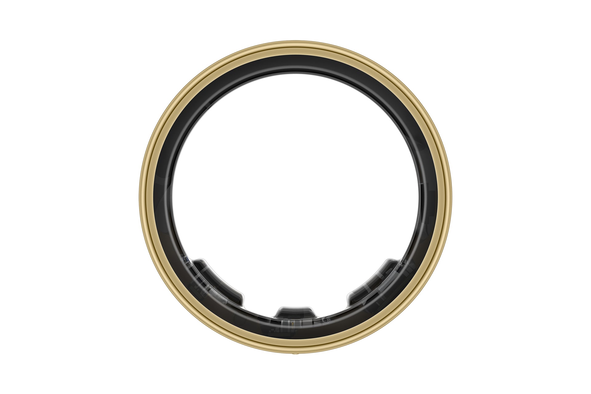 Samsung Galaxy Ring – Titan Gold, Ringgrösse 14, 100 m, für Android