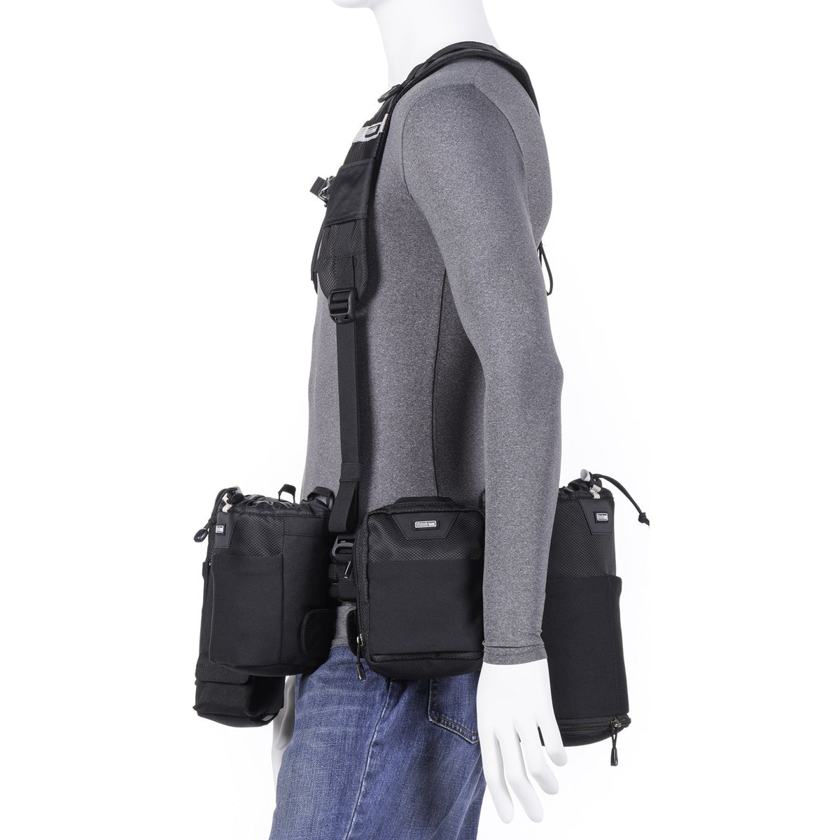Think Tank Racing Harness V3.0 Kameragurt – Nylon, Schwarz – für Digitalkameras – 220 × 50 × 80 mm, 200 g