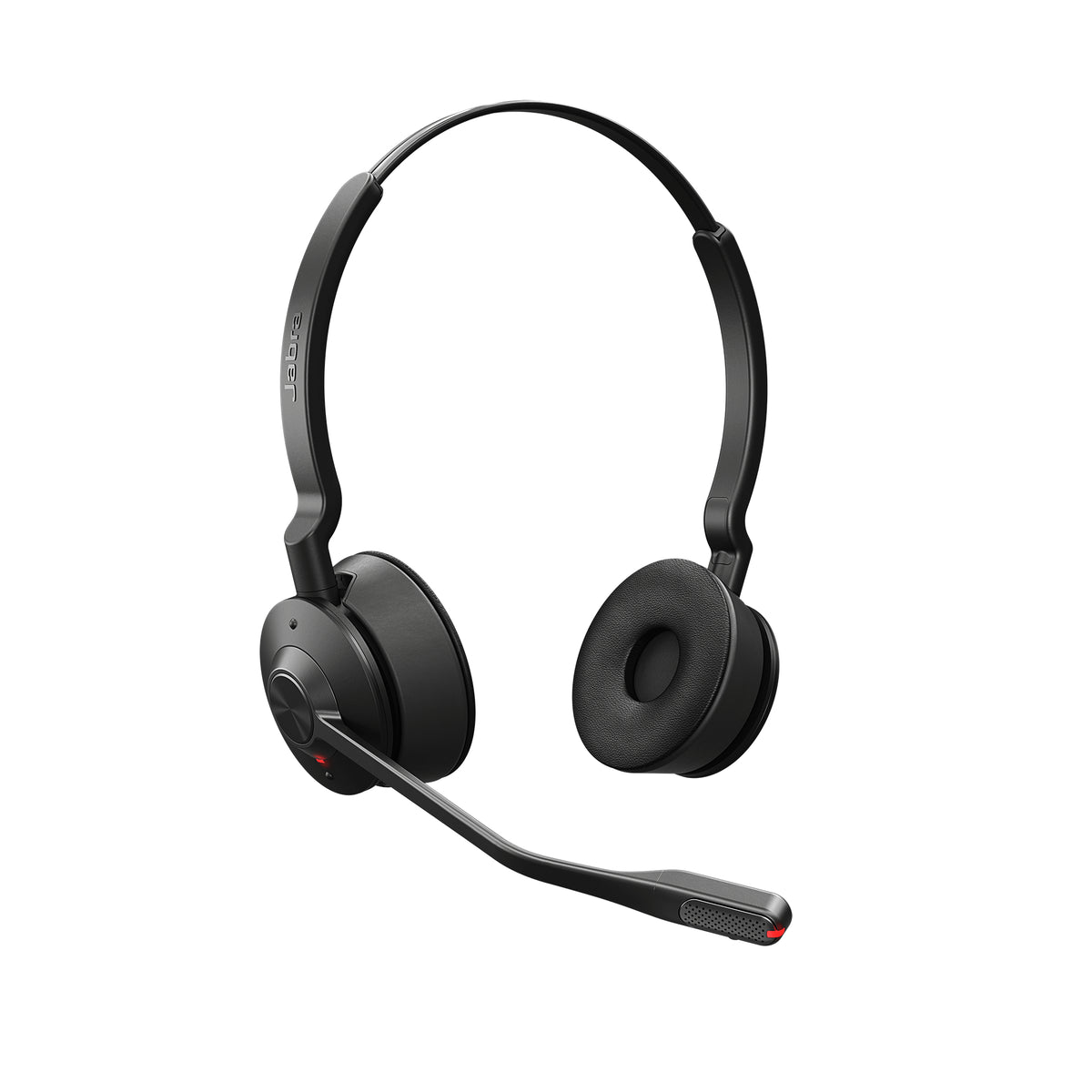 Jabra Engage 55 Office-Headset – Ohrbügel, Stereo, DECT, mit USB-C-Dongle, Schwarz/Titan