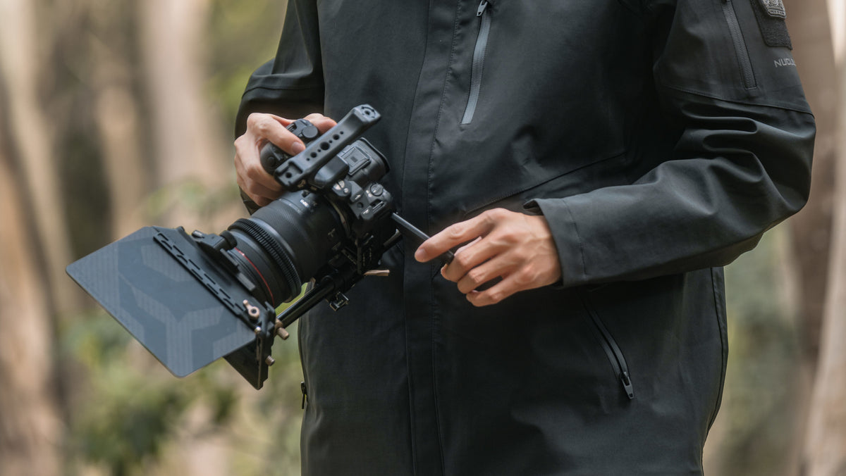 Tilta TA-T45-B-B Half-Cage – inkl. Top-Handle, 18mm NATO-Schiene – für Canon R6 Mark II – Schwarz
