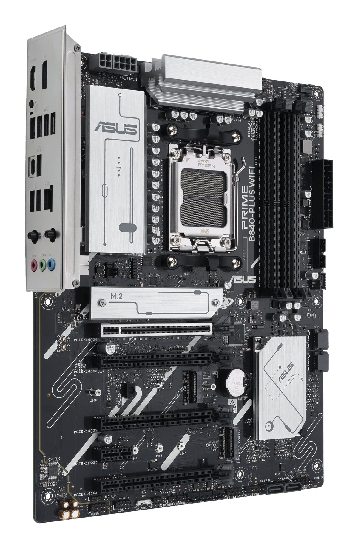 ASUS PRIME B840-PLUS WIFI – Mainboard – AM5, AMD B840, ATX, DDR5