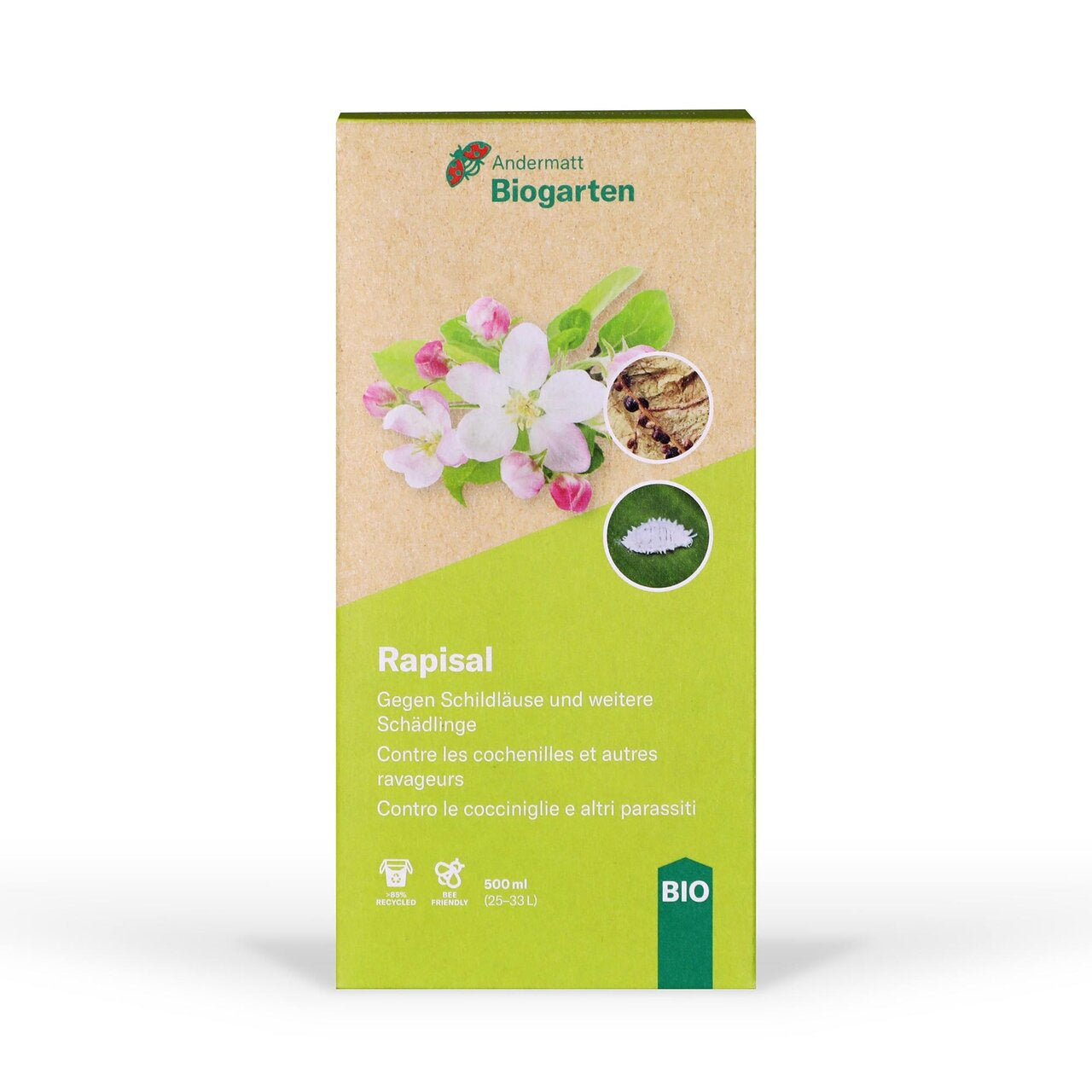Andermatt Biogarten Bio Rapisal – 500 ml – für Insekten