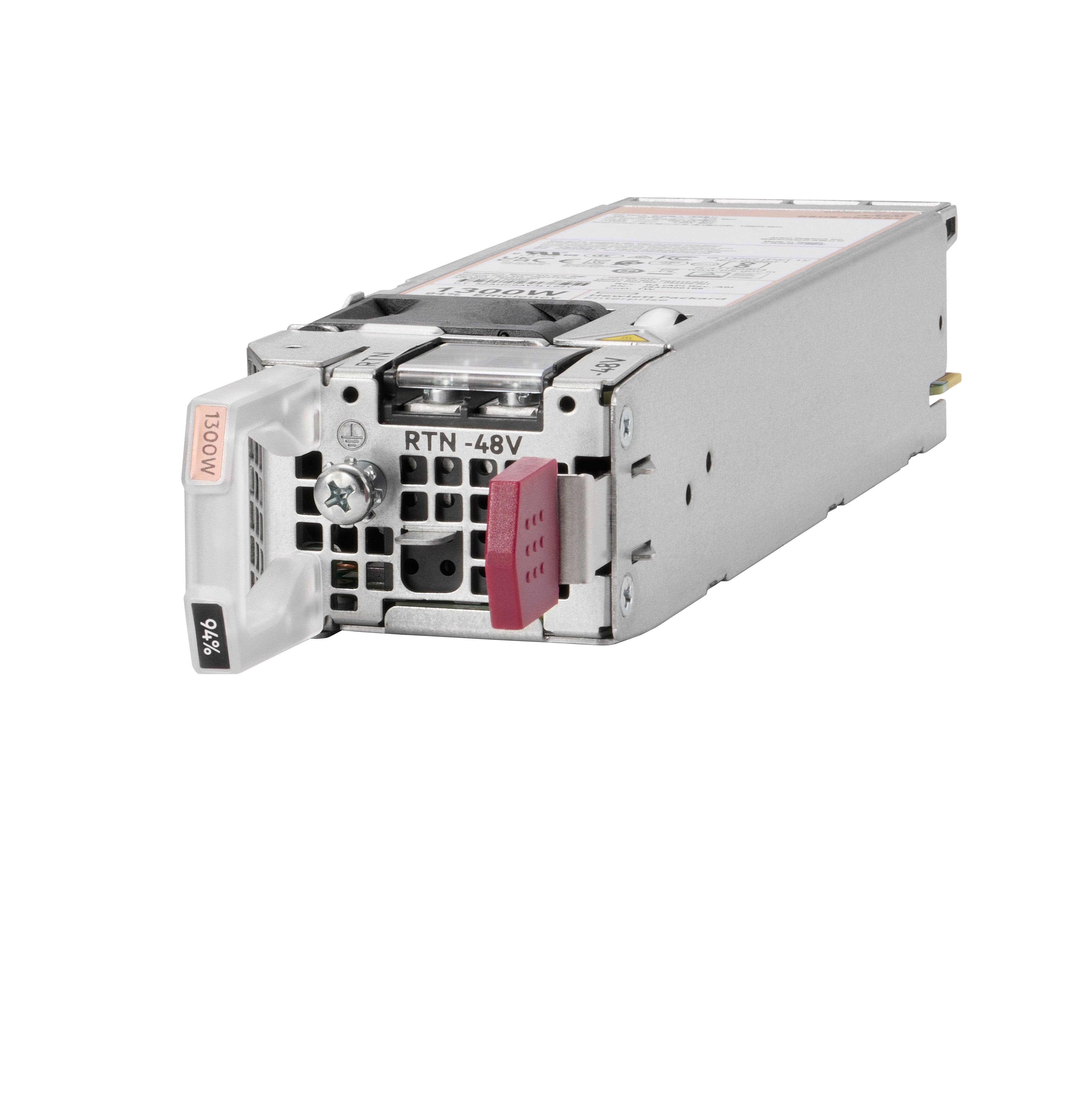 HPE M-CRPS -48VDC Redundantes Netzteil 1300 W – Hot-Plug, 94% Effizienz