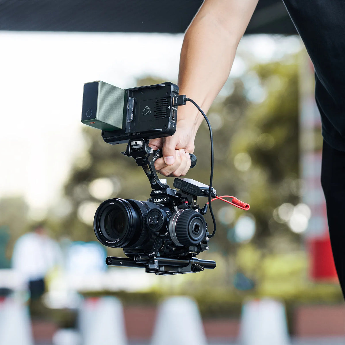SmallRig 5503 Kamera-Cage – für Panasonic LUMIX S1R II, LUMIX S1 II, LUMIX S1 IIE – Schwarz