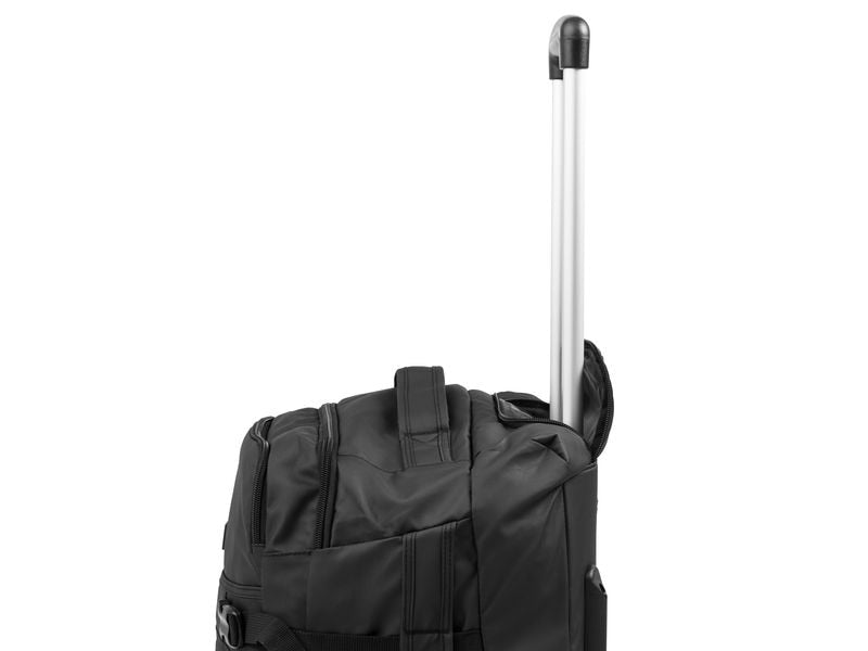 KOOR Trolley JIIBS 70 – 70 l, Weichschale, 2 Rollen, Schwarz, 36 × 63 × 27 cm