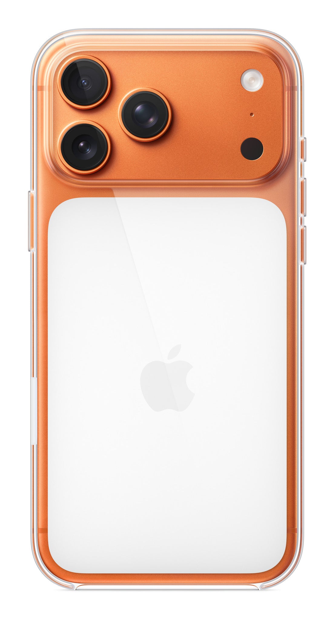Apple Clear Case Backcover – für Apple iPhone 17 Pro Max, MagSafe, PC, Transparent