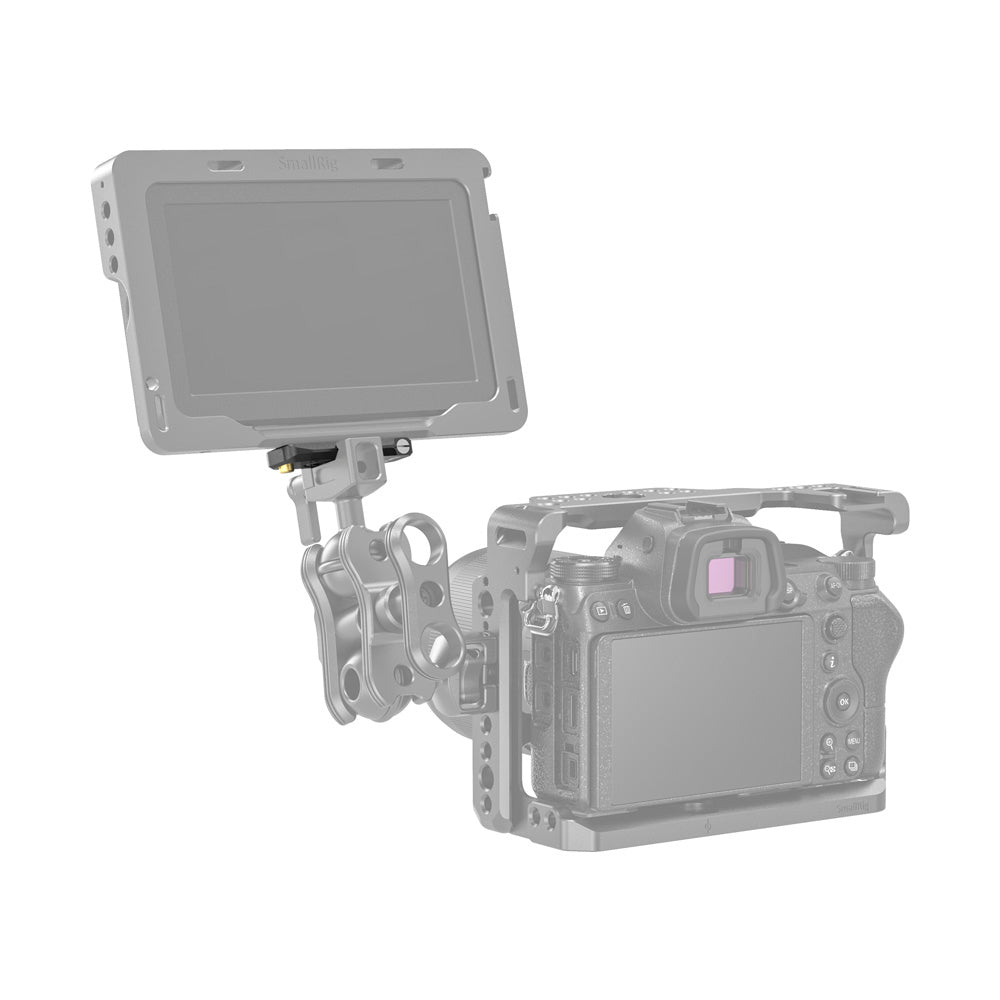 SmallRig Niedrigprofil-NATO-Schiene 50 mm – Aluminium, 21 × 6 × 50 mm – 1/4" Gewinde, Schrauben enthalten