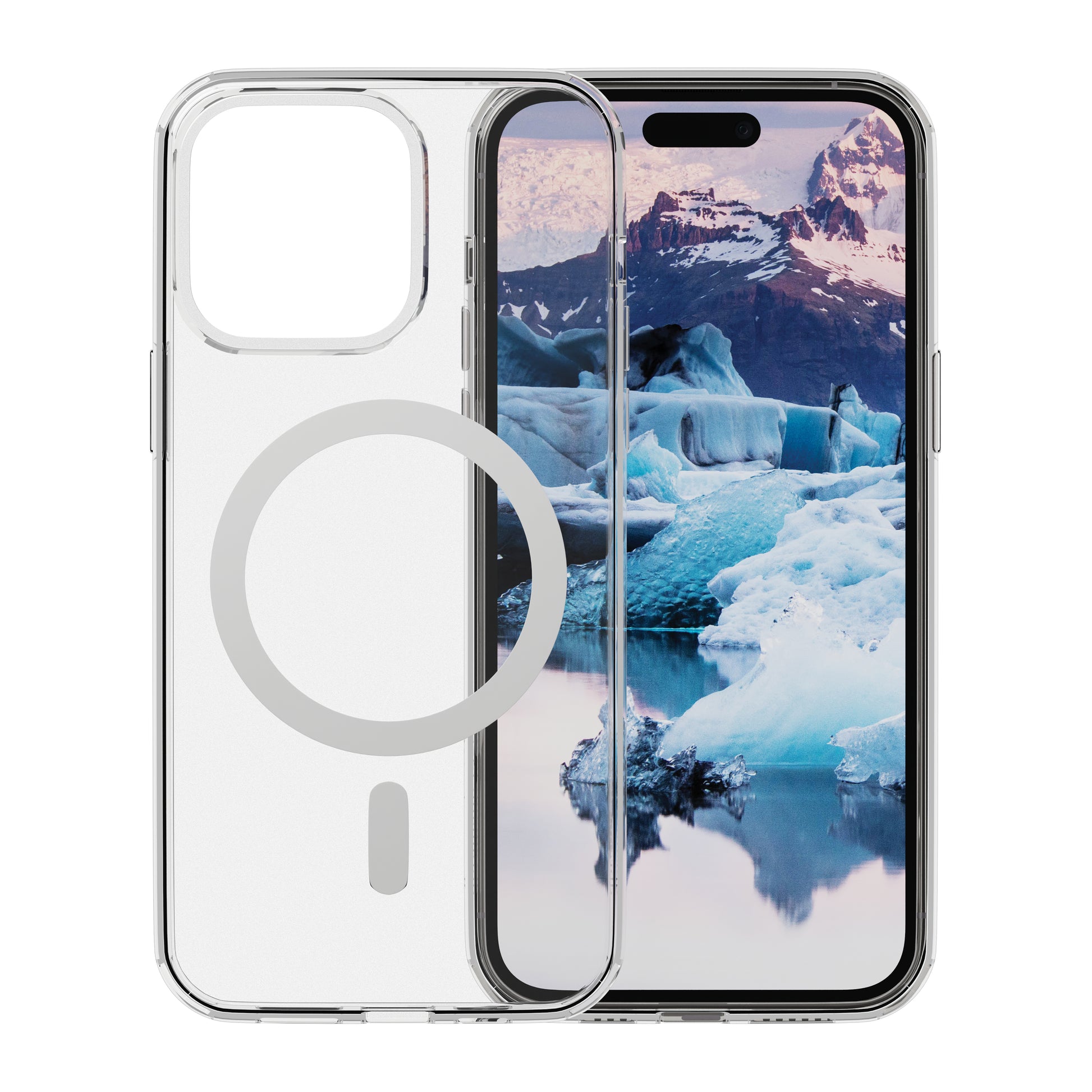 dbramante1928 Iceland Pro Backcover – für Apple iPhone 15 Pro, MagSafe, Transparent