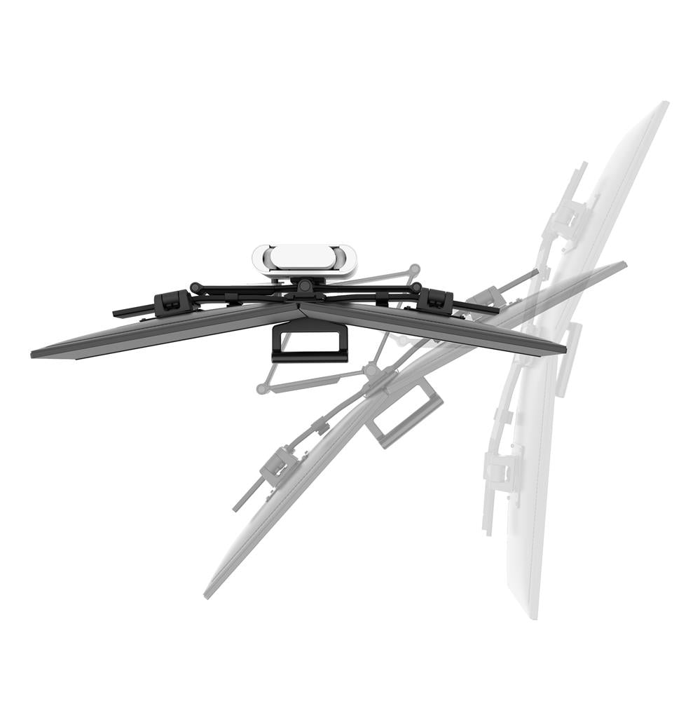 Ergotron TRACE – Monitorarm, Dual, Tischklemme, Weiss