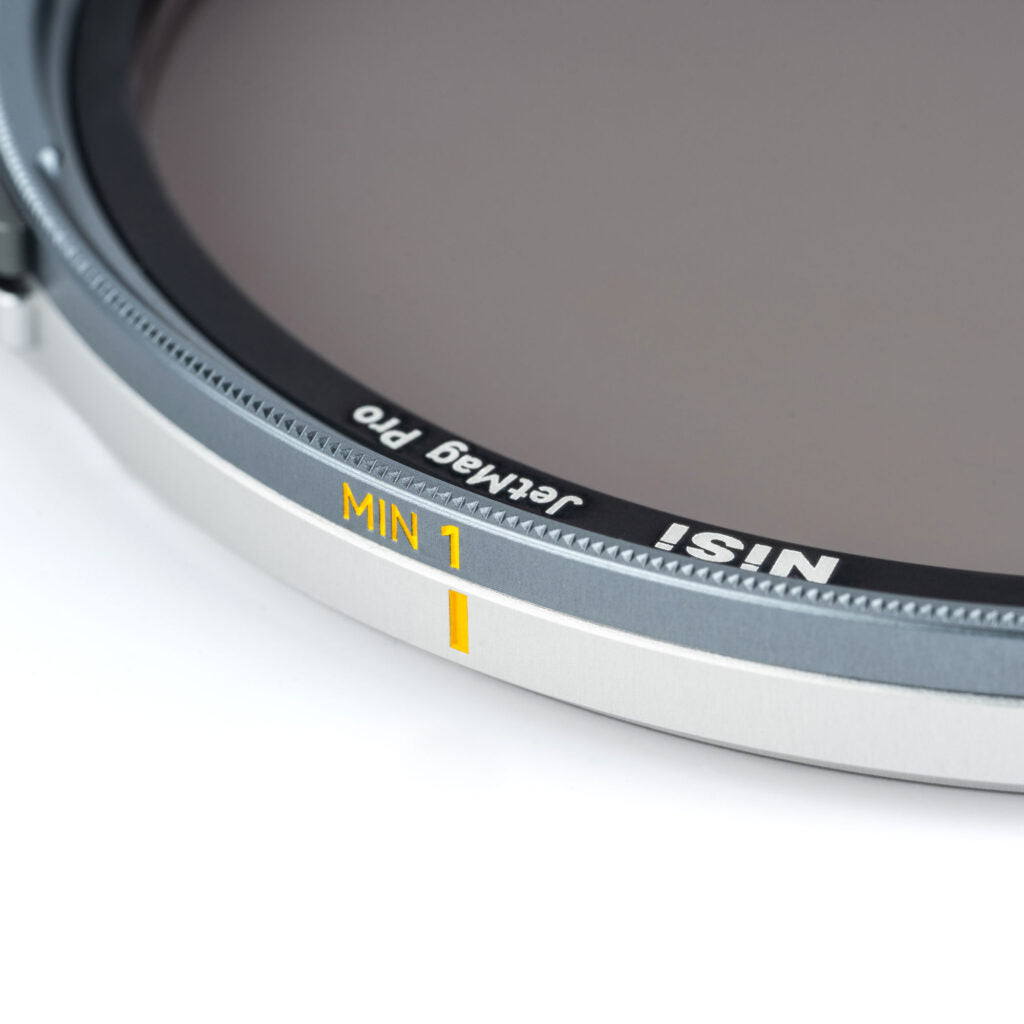 NiSi JetMag Pro Filter-Kit – 82 mm VND (ND4), Mist – für 67/72/77 mm Gewinde und mehr – 10er-Pack