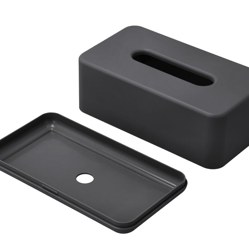 Zone Denmark Kosmetiktuchbox Ume – ABS, 14×25,6×10,7 cm, Schwarz