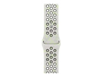 Apple 46 mm – Nike Sport Band, Weiss, M/L