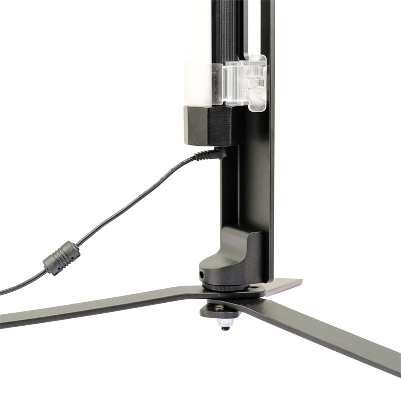 Nanlite LS-FL-T12-PT-8FT Bodenstativ – Metall, 100 × 50 × 300 mm, Klemme enthalten – für PavoTube II 60X