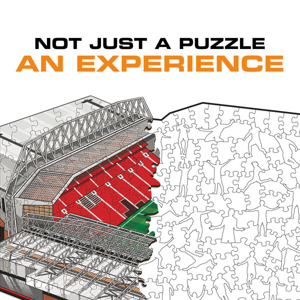 Iconic Puzzles Liverpool FC - Anfield Stadium – Logikspiel, ab 10 Jahren, 180 Min.