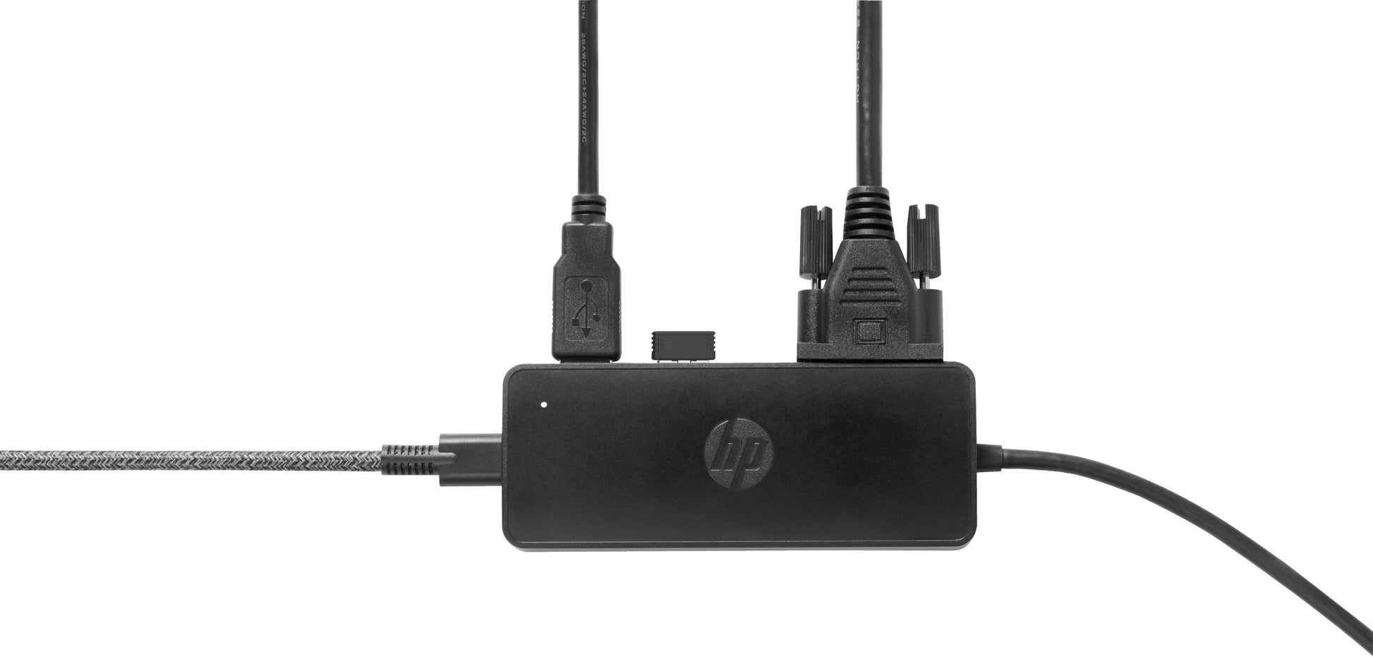 HP Travel G2 Multiport-Adapter – USB-C, HDMI, VGA, 2× USB-A, für Windows 10
