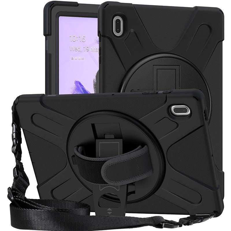 eSTUFF Tablet-Hülle für Samsung Galaxy Tab S7 FE (SM-T730, SM-T736B) 12,4" – Schwarz