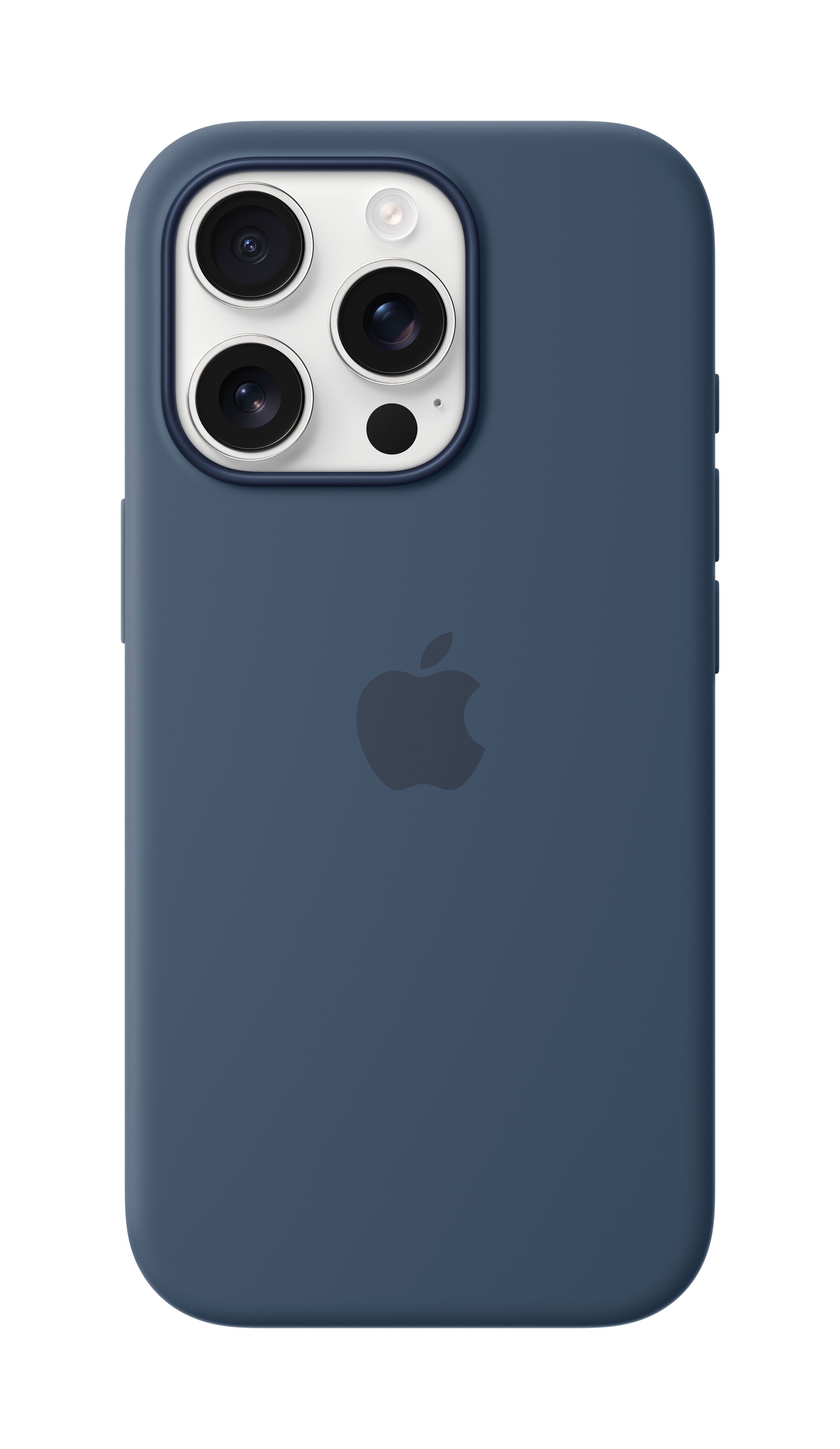 Apple Backcover – für Apple iPhone 16 Pro, MagSafe, Mikrofaser+Silikon, Blau