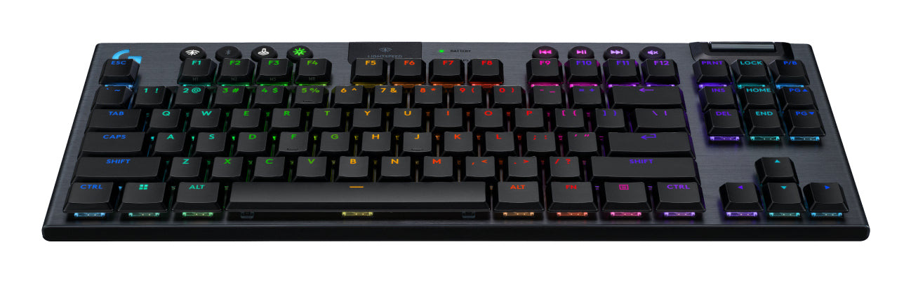 Logitech G G915 X LIGHTSPEED – Gaming-Tastatur TKL – Mechanisch, RGB – Bluetooth & 2,4 GHz – QWERTY (US-INT)