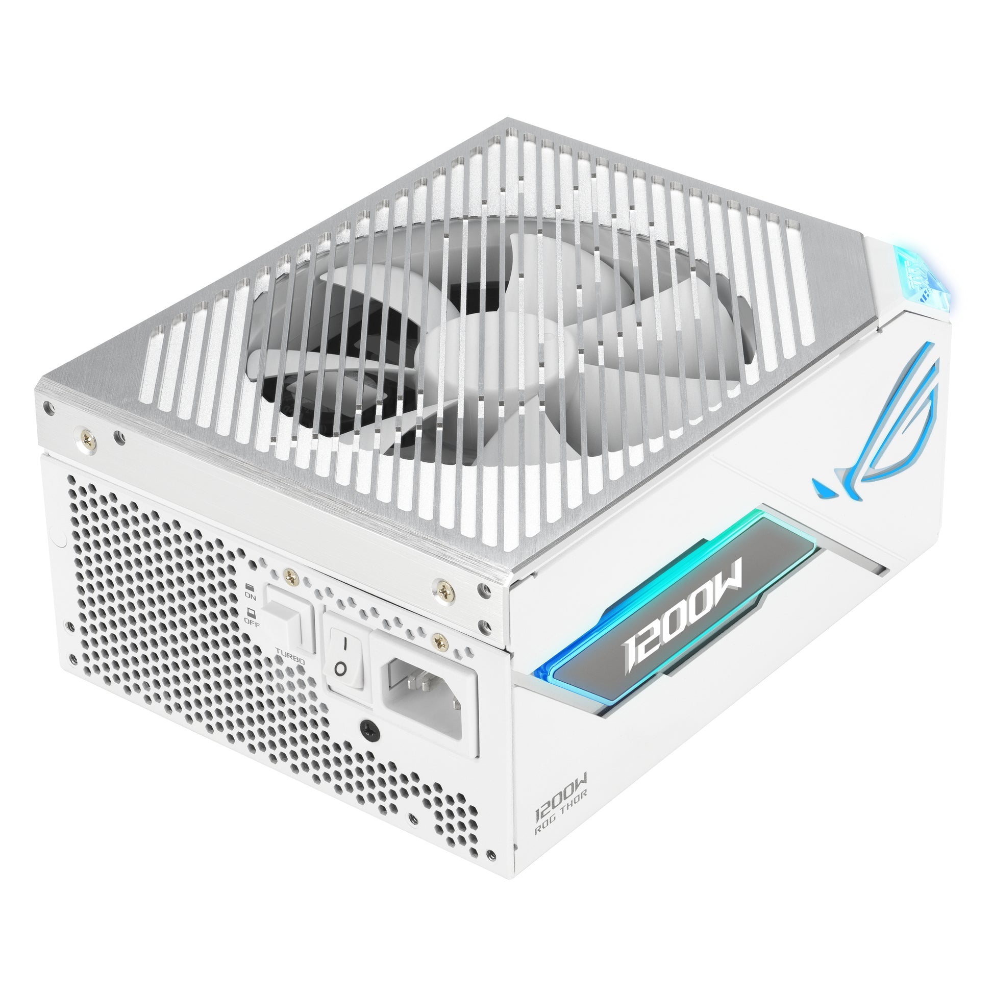 ASUS ROG Thor 1200P3 ATX-Netzteil 1200 W 80 PLUS Platinum – ATX 3.1, 12VHPWR, PCIe 6+2-pin×4, SATA×7 – Weiss