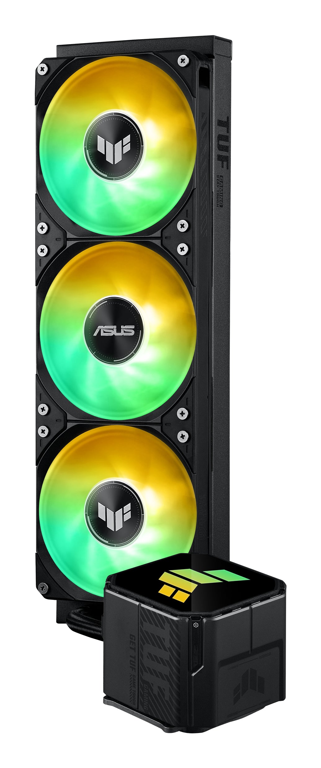 ASUS TUF Gaming LC III 360 ARGB – CPU-Kühler – 360 mm Radiator, 3×120 mm Lüfter, ARGB, Schwarz