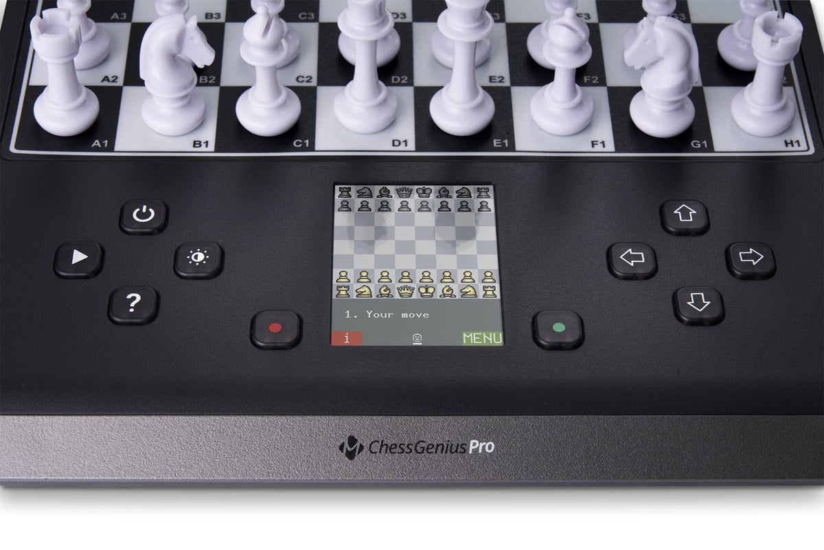 Millennium Chess Genius Pro 2024 – Strategiespiel, 1–2 Spieler, ab 8 Jahren, 5 Min., mehrsprachig