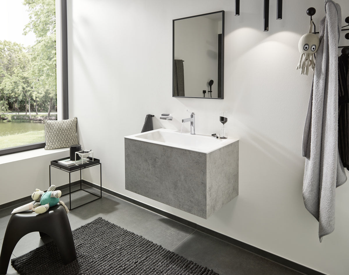 Hansgrohe AddStoris Q Seifenschale – Glas/Metall, 10,7×10,9×5,2 cm, Chrom