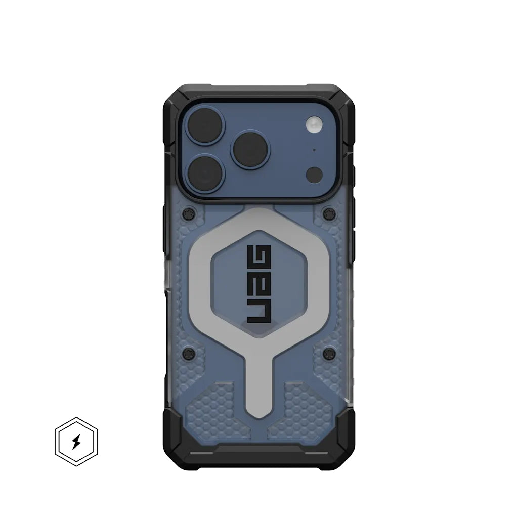 Urban Armor Gear UAG – Pathfinder MS Pro Backcover – für Apple iPhone 17 Pro – Ice/Silber – TPU – MagSafe-kompatibel