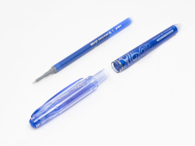 Pilot FriXion Point – Tintenroller, 0,25 mm, schwarz/blau/rot, radierbar – 3 Stk.