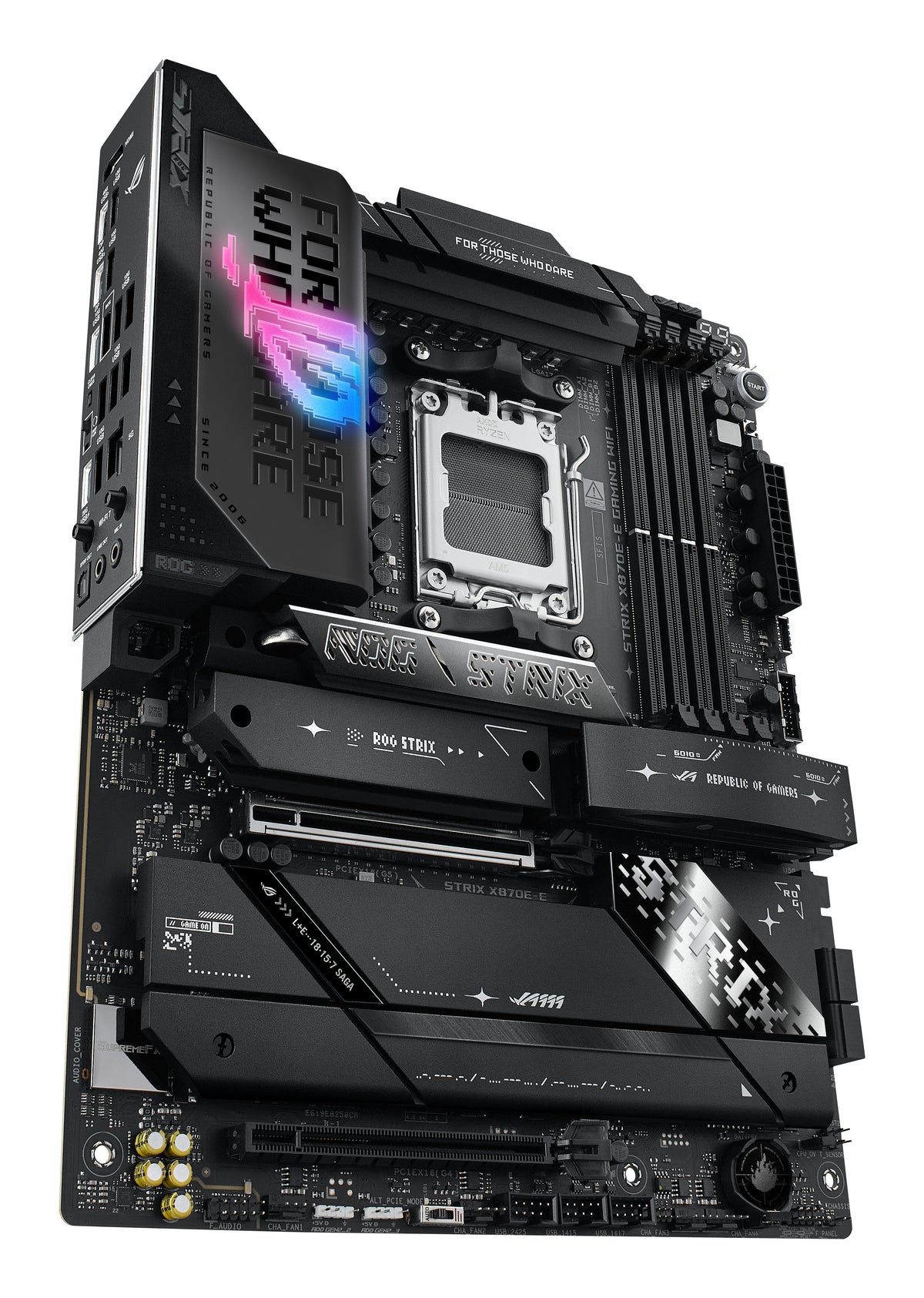 ASUS ROG STRIX X870E-E GAMING WIFI – Mainboard – AM5, AMD X870E, ATX, DDR5