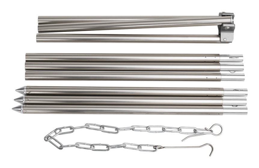Easy Camp Stativ Ø 72 × 116 cm, Aluminium, silber