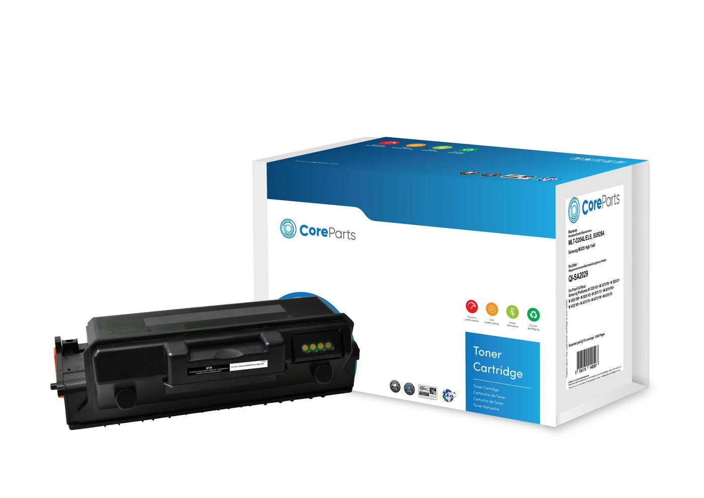 CoreParts MLT-D204E/ELS Schwarzer Toner – Kompatibel XXL – 10'000 Seiten – für Samsung M3825