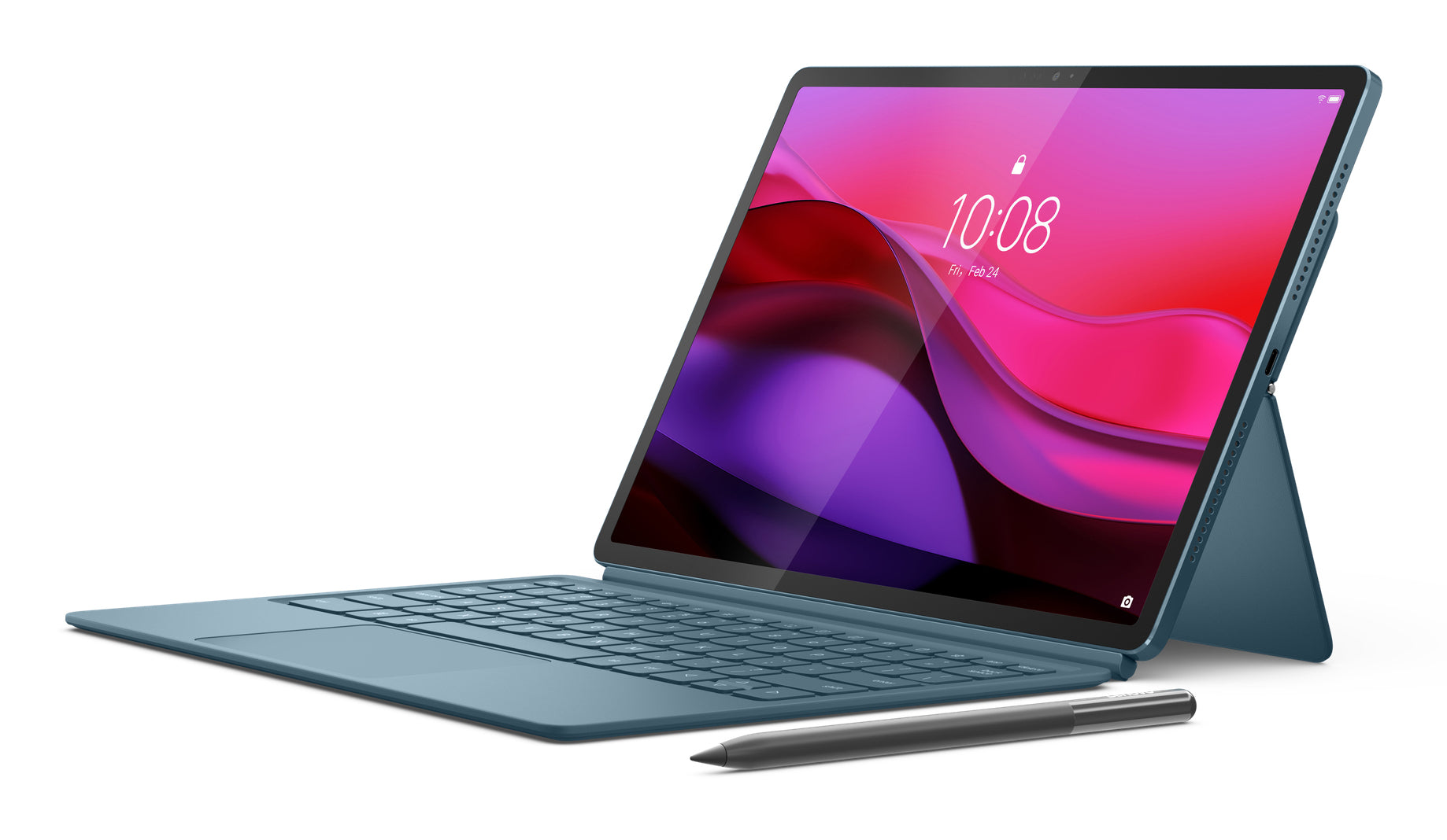 Lenovo Yoga Tab Plus – 12,7", 256 GB, 16 GB RAM, Wi‑Fi, Türkis, IP53