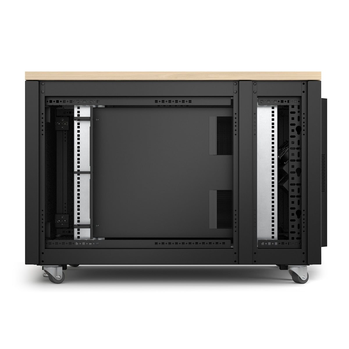 APC NetShelter Soundproof – 19" Netzwerkschrank 12U, abschliessbar, 750 × 1130,4 × 785 mm, schwarz