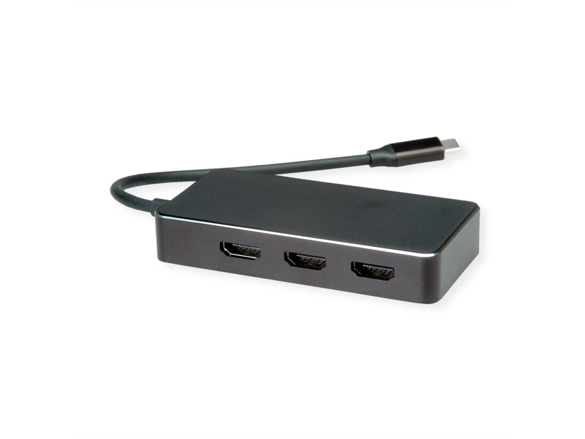 VALUE 12.99.1031 Multiport-Adapter – USB-C, 3× HDMI