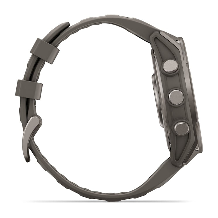 Garmin fēnix 9 47 mm GPS – Titan, Grau, 100 m, für Android, iPhone