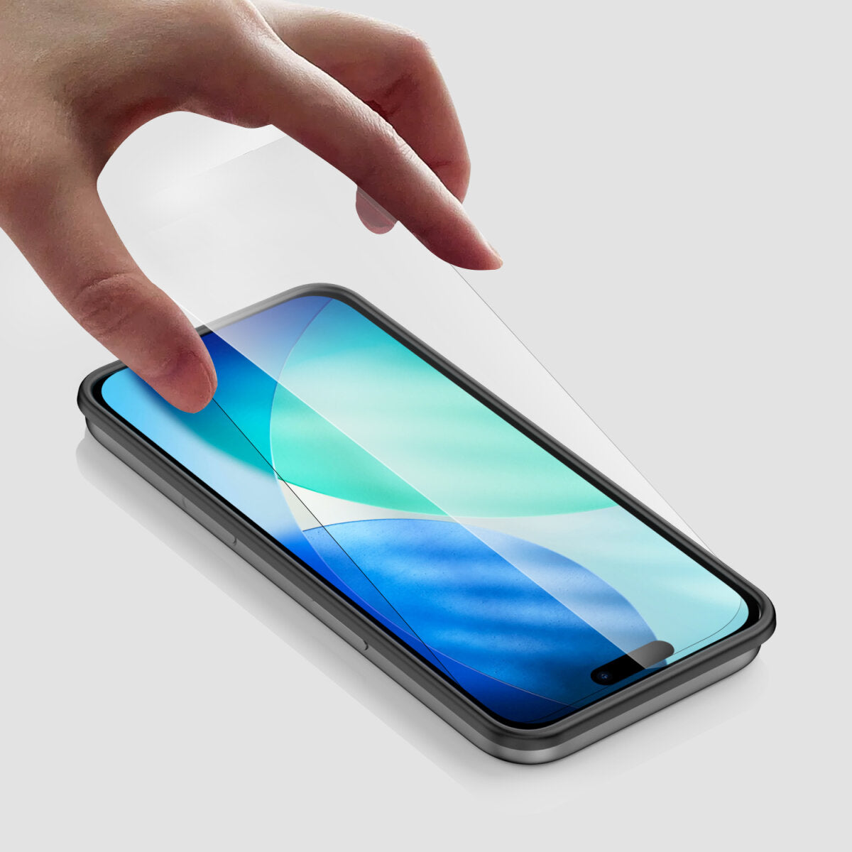 4smarts Displayschutz (Panzerglas), Case Friendly – für iPhone 17 Pro Max – mit Applikator