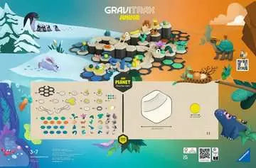 Ravensburger GraviTrax Junior Starter-Set XXL Murmelbahn – Planet – 182-teilig – ab 3 J. – mehrfarbig