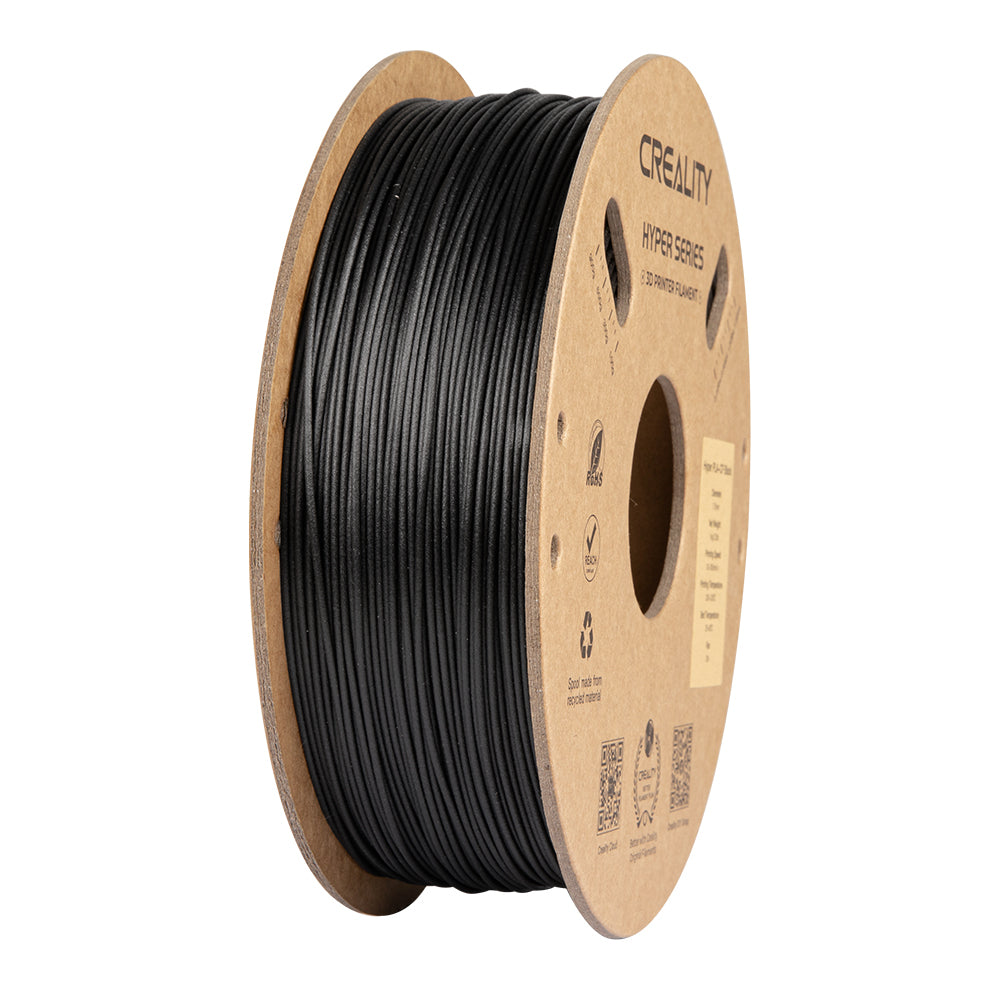 Creality 3D-Drucker-Filament Hyper PLA-Carbon 1,75 mm Schwarz, 1 kg – für Creality K1-C, K1 Max