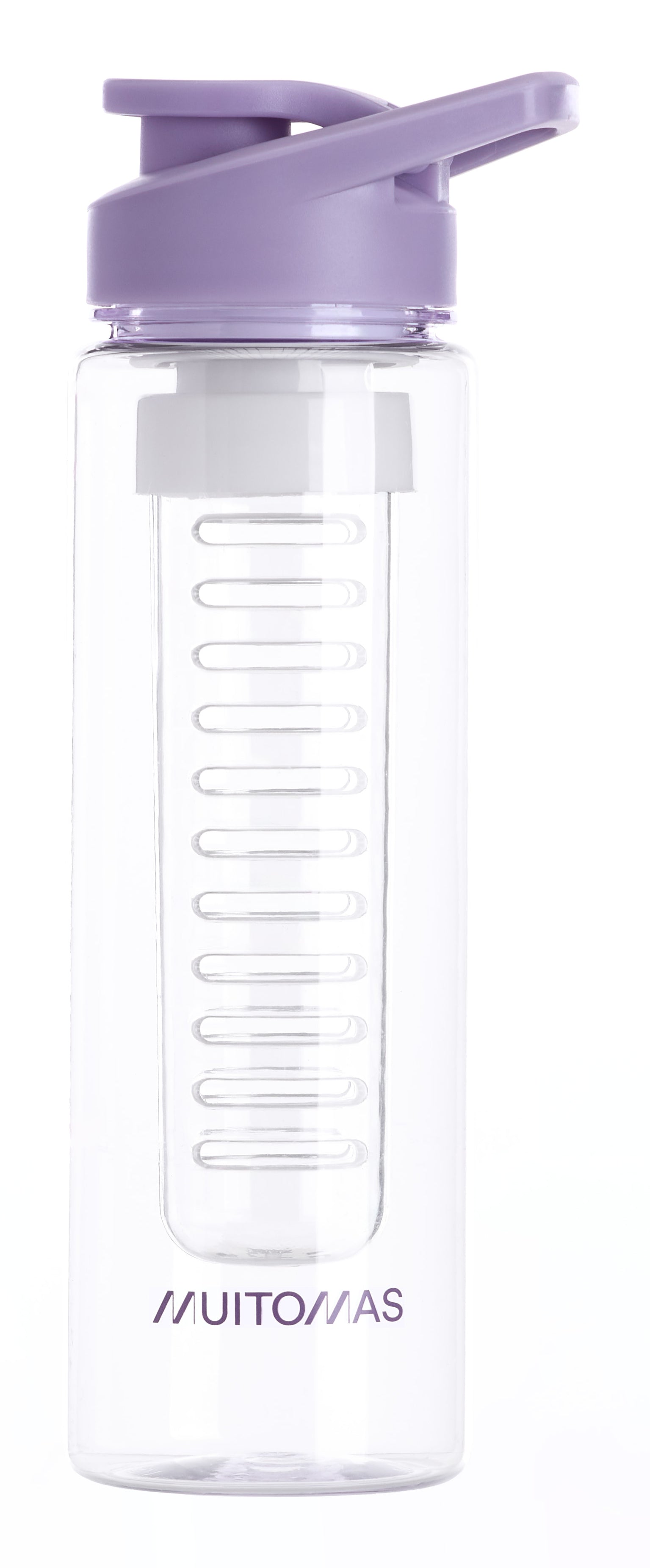 Muitomas Trinkflasche 700 ml – Kunststoff, Schraubdeckel, Lila