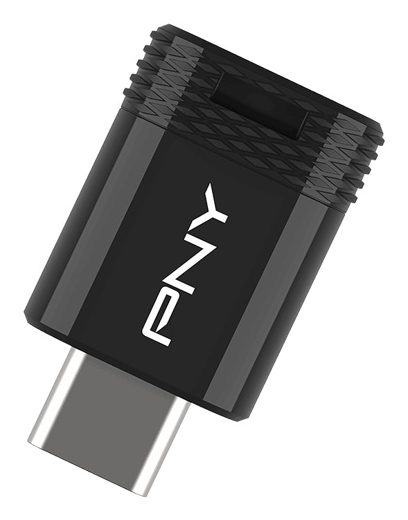 PNY Elite-X Fit USB-Stick 256 GB – USB-C USB 3.2 Gen 1, 200/100 MB/s, Dia, Schwarz