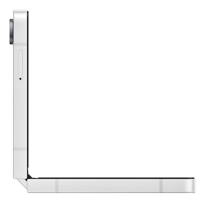 Samsung Galaxy Z Flip7 FE – weiss, 6,7", 2640 × 1080, Android, 128 GB, 8 GB, eSIM, 5G, NFC