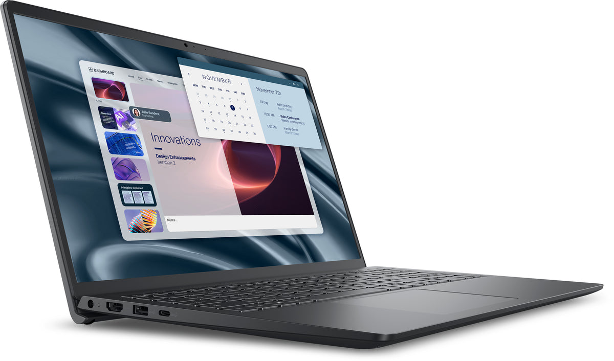 Dell Pro 15 Essential Pv15255 – 15,6" WUXGA, Ryzen 3 7320U, 8 GB, 512 GB SSD, Win 11 Pro