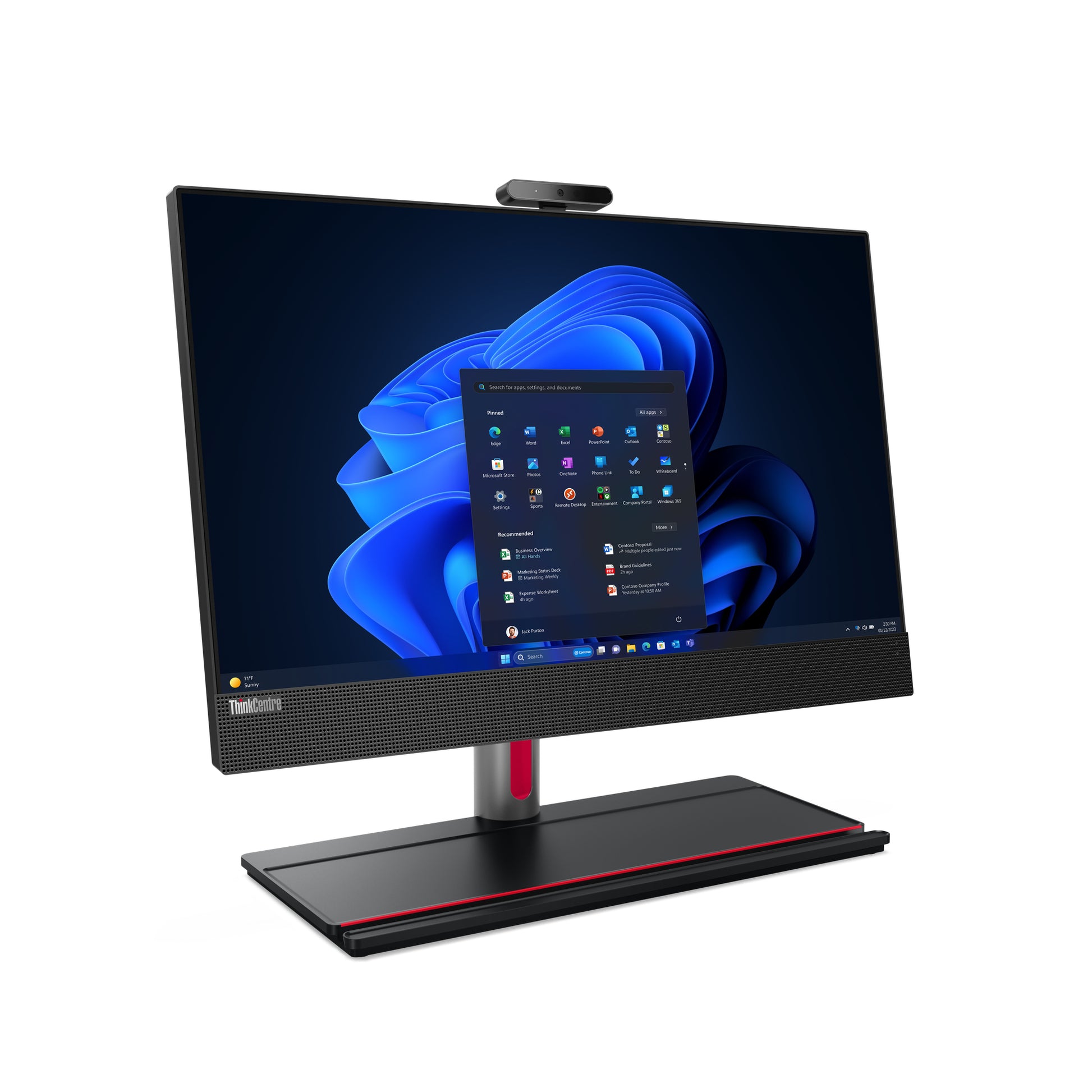 Lenovo All-in-One – 23,8" Full HD, Intel Core i5-14500, 16 GB RAM, 512 GB SSD, Windows 11 Pro