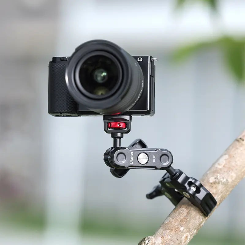Ulanzi CO17 Universalhalterung – 1/4"-Montage, Spanndicke bis 58 mm – für Action-, Digital- und Videokameras