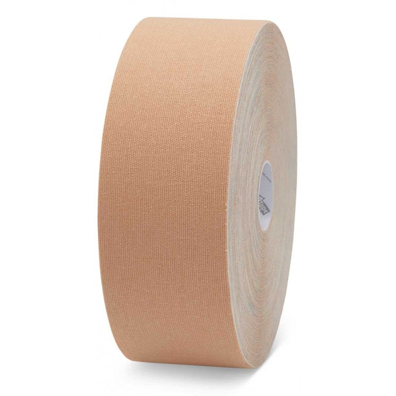 K-Tape Binde Kinesiotape XXL My Skin – 50 mm × 22 m, beige, Baumwolle, Spandex, wasserabweisend